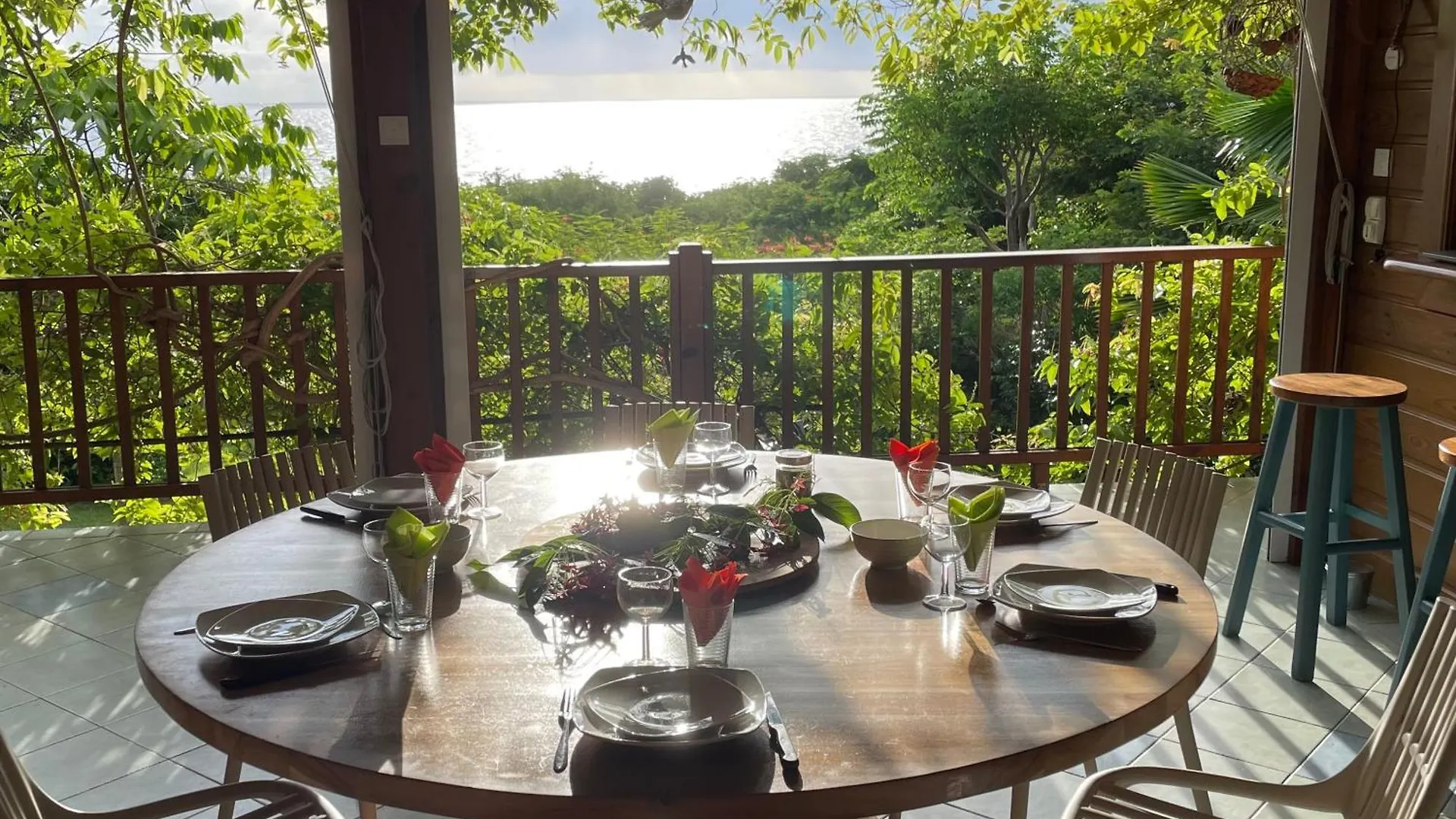 Villa Nature Caraibe Lodge, Vue Mer, Piscine Privee Deshaies